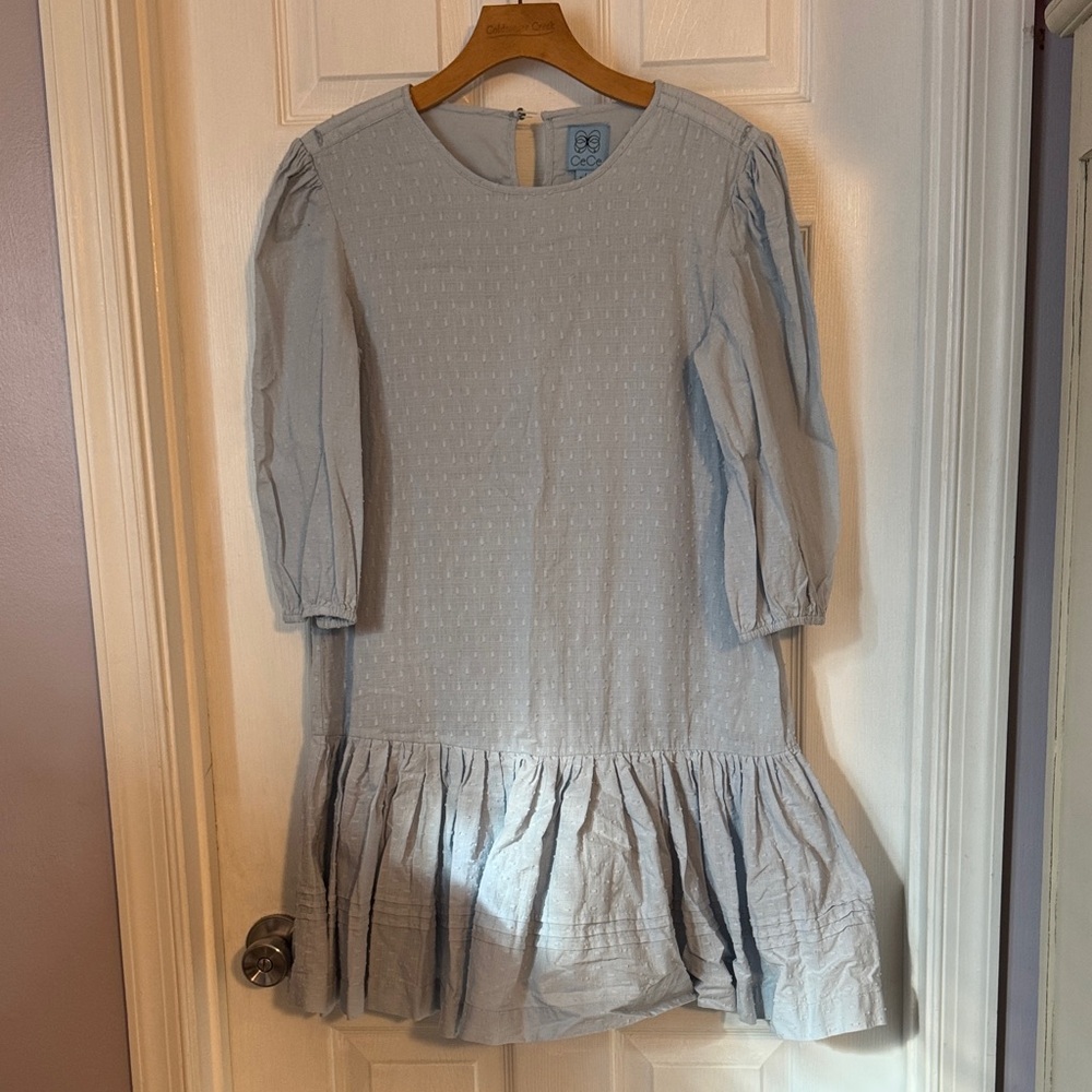 Charming Blue-mini  Dress